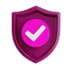 Shield icon representing EVAA AI enterprise-grade security